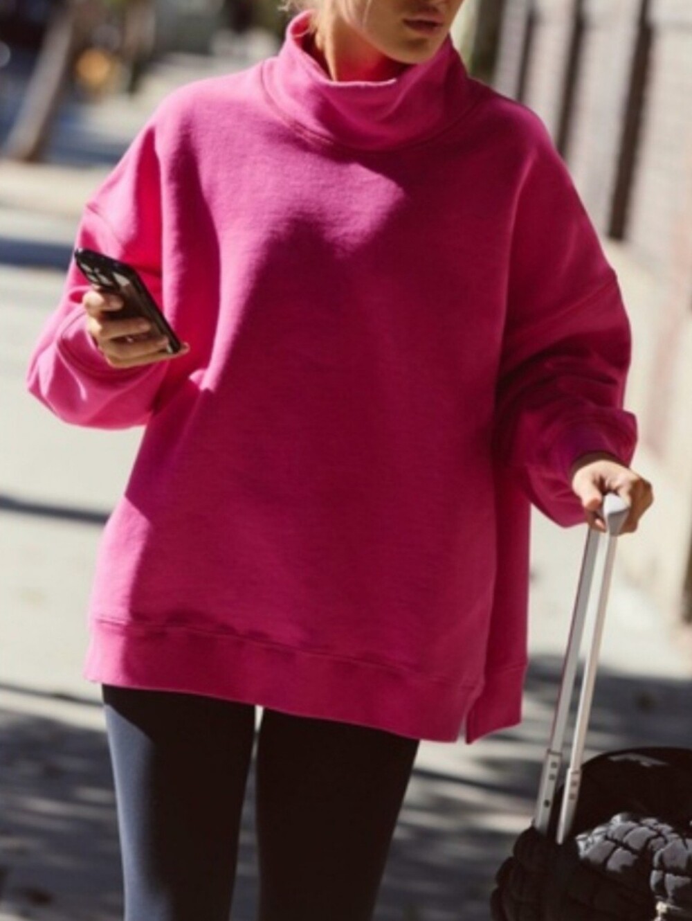 Free People Movement Heavy Cotton Oversized Sweatshirt